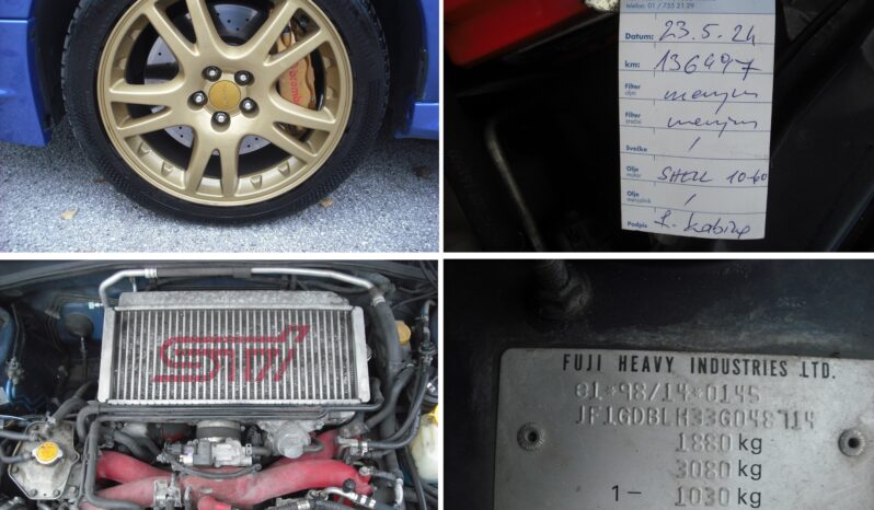 SUBARU, IMPREZA 2.0 TURBO STI WRX full