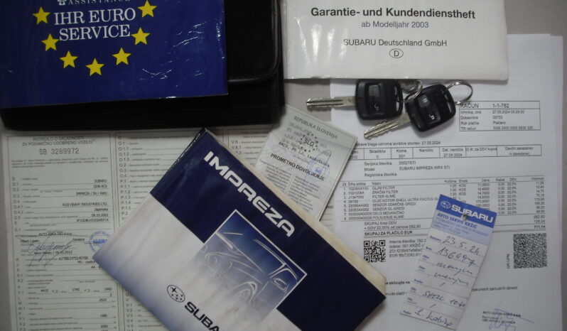 SUBARU, IMPREZA 2.0 TURBO STI WRX full