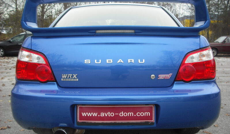 SUBARU, IMPREZA 2.0 TURBO STI WRX full