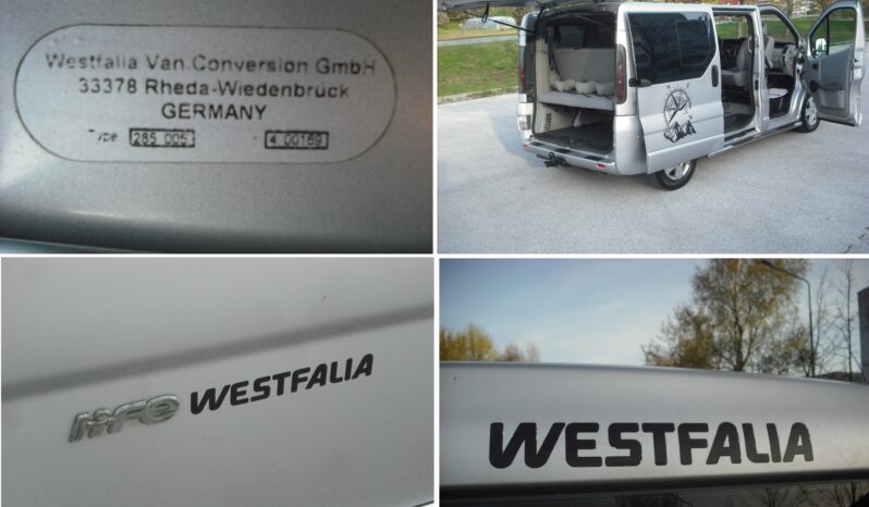 OPEL, VIVARO 2.5 CDTI LIFE WESTFALIA full