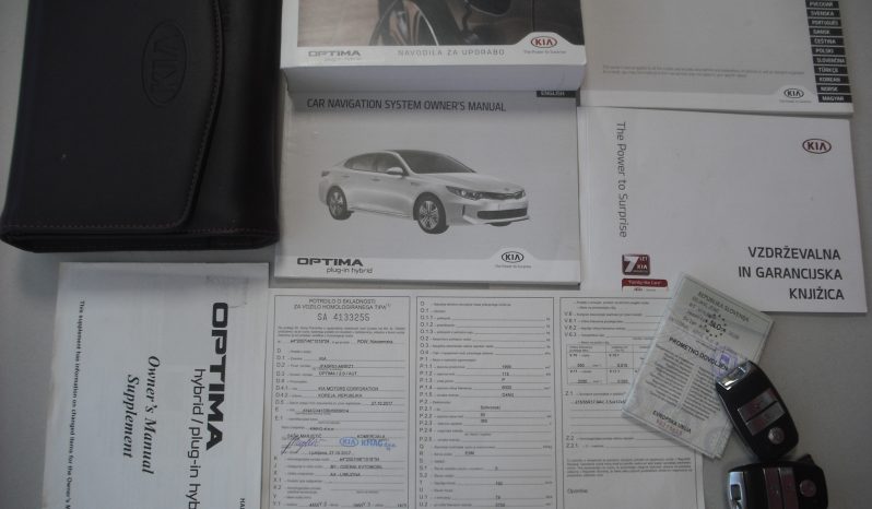 KIA, OPTIMA 2.0 PLUG IN HYBRID full